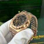 オーデマ・ピゲ ロイヤルオークコピー ダブルバランスホイール オープンワーク 15407OR.OO.1220OR.01 THB工場 - 画像 (8)