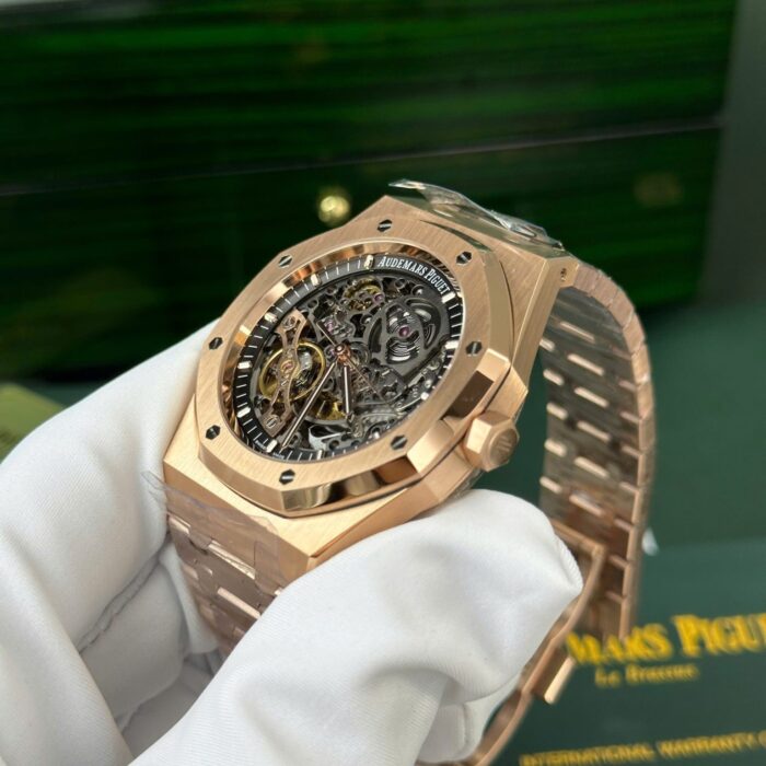オーデマ・ピゲ ロイヤルオークコピー ダブルバランスホイール オープンワーク 15407OR.OO.1220OR.01 THB工場 - 画像 (8)