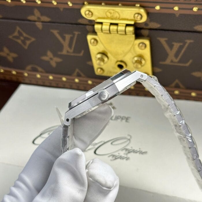 オーデマ・ピゲ ロイヤルオークコピー フロステッドゴールド ダブルバランスホイール オープンワーク 15407BC.GG.1224BC.01 THB工場 - 画像 (10)