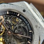 オーデマ・ピゲ ロイヤルオークコピー フロステッドゴールド ダブルバランスホイール オープンワーク 15407BC.GG.1224BC.01 THB工場 - 画像 (6)