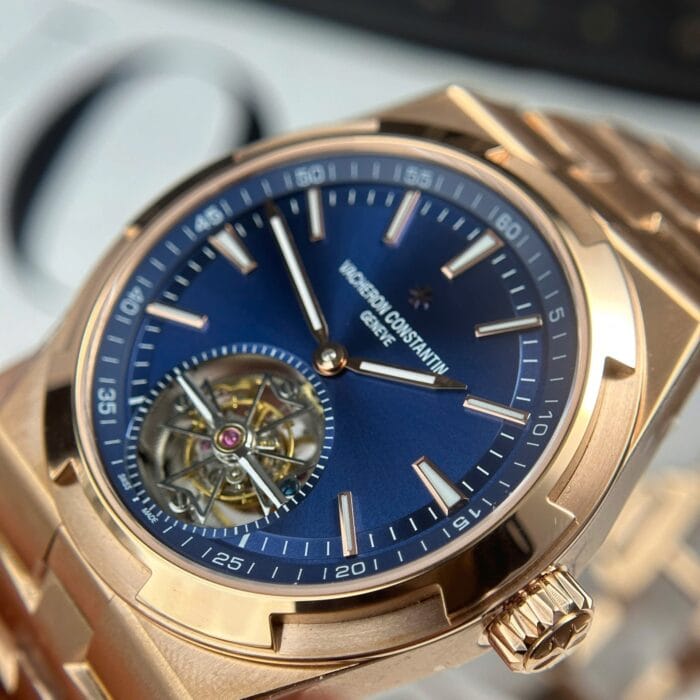 ヴァシュロン・コンスタンタンスーパーコピーオーヴァーシーズ・トゥールビヨン 6000V 18Kピンクゴールド - 画像 (6)