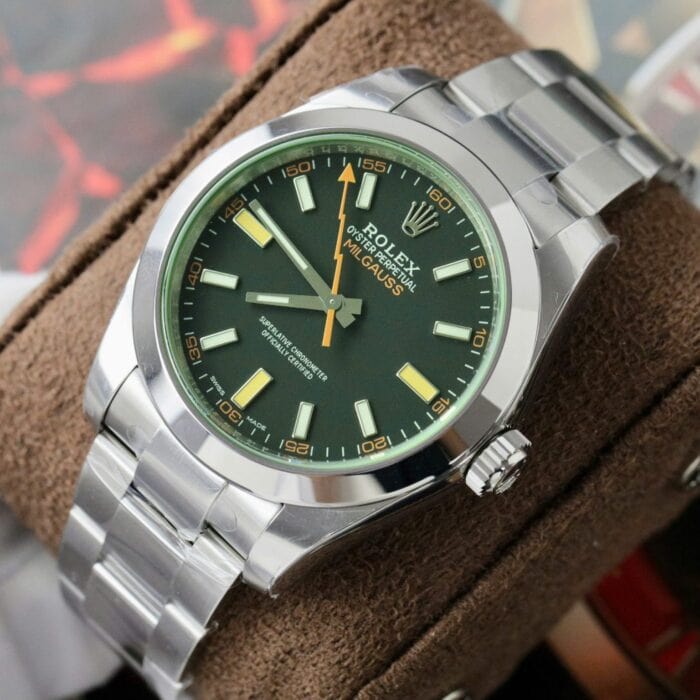 ロレックスミルガウスコピー m116400gv-0001 Cal.3131 ムーブメントVS工場 - 画像 (1)