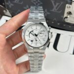 ヴァシュロンコンスタンタンコピーオーヴァーシーズ デュアルタイムRef.47450/B01A-9226【9F工場製】 - 画像 (3)