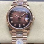 ロレックスデイデイトコピーM128235-0038cal.3255ムーブメント