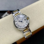 カルティエバロン ブルーコピーW2BB0038 36mm Asian2824-2ムーブメント - 画像 (5)