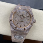 オーデマ・ピゲ ロイヤルオークコピー15400OR.023 Cal.3120ムーブメント - 画像 (6)