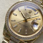 ロレックスコピーデイデイト 36 128348rbr-0081 cal.3255ムーブメント - 画像 (3)