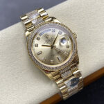 ロレックスコピーデイデイト 36 128348rbr-0010 cal.3255ムーブメント