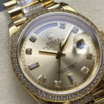 ロレックスコピーデイデイト 36 128348rbr-0010 cal.3255ムーブメント - 画像 (2)