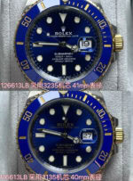 ロレックスサブマリーナーデイト116613LBコピー腕時計Cal.3135ムーブメント N工​​場製品 - 画像 (4)