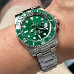 最高品質のロレックスサブマリーナーデイト116610lvコピー時計VS工場