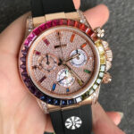 ロレックスデイトナコピー116595RBOW Cal.4130 N工場 - 画像 (2)