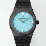 オーデマピゲ ロイヤルオーク コピー15500 ティファニーブルー文字盤 - 画像 (3)