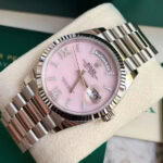 ロレックス デイデイト 36 128239-0021コピー時計 ピンクオパールダイヤル