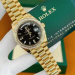 ロレックスデイデイト228398tbrコピー腕時計Cal.3255ムーブメント - 画像 (9)