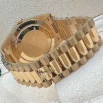 ロレックスデイデイト228398tbr-0039コピー腕時計Cal.3255ムーブメント - 画像 (12)