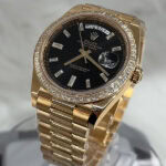 ロレックスデイデイト228398tbrコピー腕時計Cal.3255ムーブメント - 画像 (4)