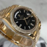 ロレックスデイデイト228398tbrコピー腕時計Cal.3255ムーブメント - 画像 (2)