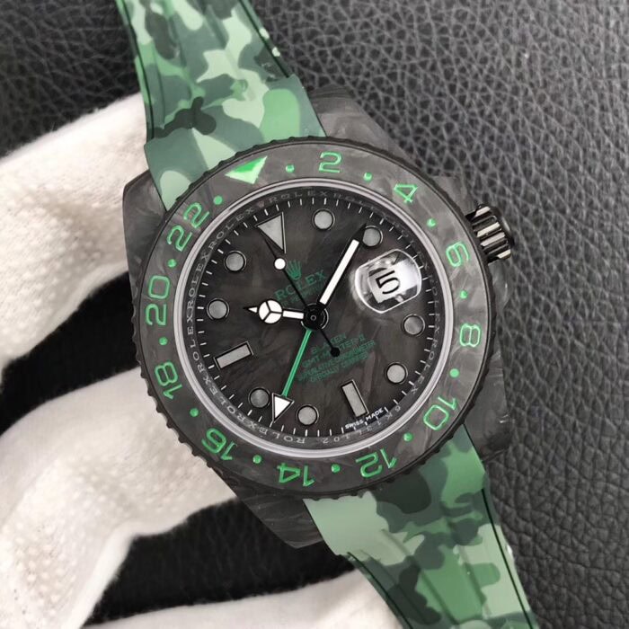 ロレックススーパーコピーGMTマスターⅡグリーンカーボンモデルN工場製 - 画像 (4)
