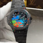 パテック フィリップ コピー ノーチラス 5711 カーボンカスタム時計 Diw工場 - 画像 (6)