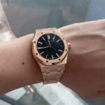 オーデマ・ピゲ ロイヤルオーク 50周年記念 15510ORブラック高品質コピー腕時計 - 画像 (5)
