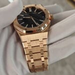 オーデマ・ピゲ ロイヤルオーク 50周年記念 15510ORブラック高品質コピー腕時計 - 画像 (6)