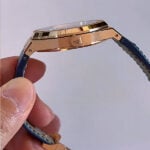 オーデマ・ピゲ ロイヤルオークコピー 50周年記念 15510ORブラック文字盤革バンド - 画像 (9)