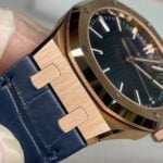 オーデマ・ピゲ ロイヤルオークコピー 50周年記念 15510ORナイトブルー文字盤革バンド - 画像 (11)