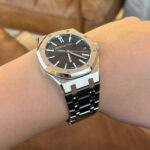 オーデマ・ピゲ ロイヤルオークコピー 50周年記念 15510STブラック高品質コピー腕時計 - 画像 (2)