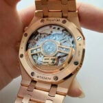 オーデマピゲ ロイヤルオーククロノグラフ50周年記念26240OR高品質コピー時計ブラック - 画像 (11)