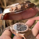 オーデマピゲ ロイヤルオーククロノグラフ50周年記念26240OR高品質コピー時計ブラック - 画像 (10)