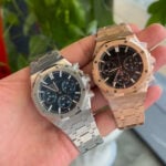 オーデマピゲ ロイヤルオーククロノグラフ50周年記念26240OR高品質コピー時計ブラック - 画像 (2)