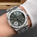 オーデマ・ピゲ コピー ロイヤルオーク 15510ST グリーン文字盤N級高品質コピー腕時計