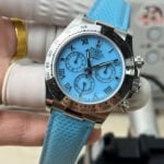 ロレックス デイトナ116519コピー玉髄文字盤 Cal.4130ムーブメント 高品質カスタム時計 - 画像 (5)