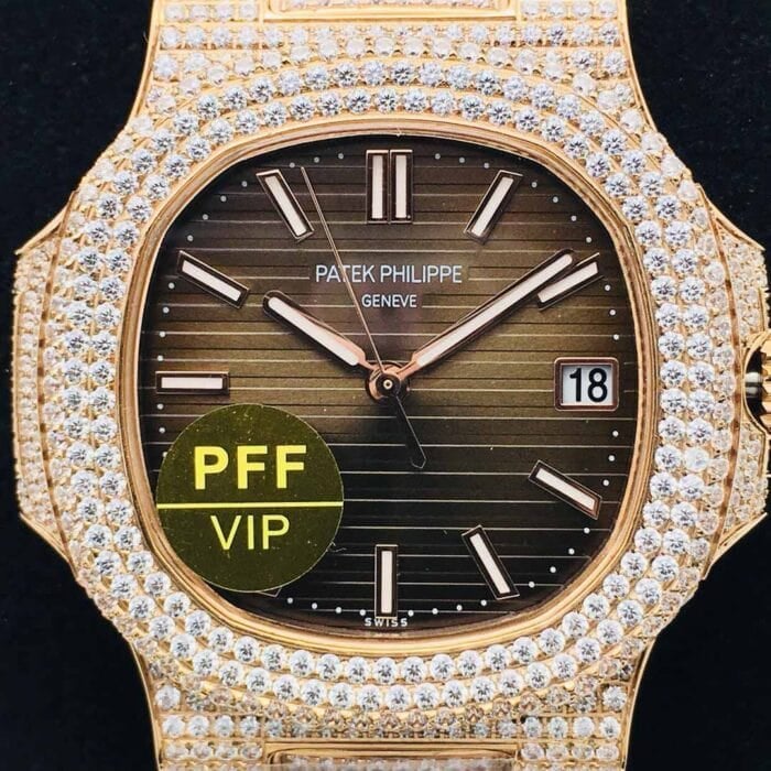 パテックフィリップ スーパーコピーノーチラス5711/1R-001ダイヤモデル - 画像 (2)