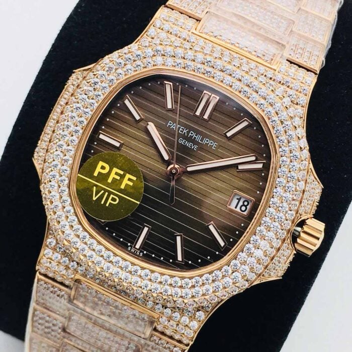 パテックフィリップ スーパーコピーノーチラス5711/1R-001ダイヤモデル - 画像 (4)