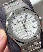 オーデマ・ピゲ ロイヤルオークコピー 50周年記念 15510STシルバー高品質コピー腕時計 - 画像 (7)