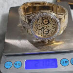 ロレックス デイトナ116598TBRスーパーコピー18k砲金加重版210g - 画像 (10)