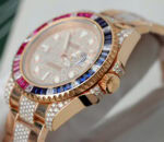 ロレックスGMTマスターII 126755SARUコピー腕時計18Kエバーローズゴールド - 画像 (6)