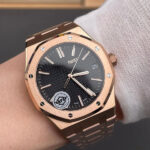 オーデマ・ピゲ  ロイヤルオークコピー 15510ORブラック文字盤N級高品質コピー腕時計 - 画像 (2)