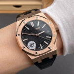 オーデマ・ピゲ スーパーコピー ロイヤルオーク 15510OR革バンド高品質コピー腕時計