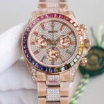 ロレックスデイトナ レインボーコピー腕時計 Asian 7750ムーブメント搭載！