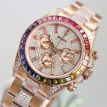 ロレックスデイトナ レインボーコピー腕時計 Asian 7750ムーブメント搭載！ - 画像 (2)