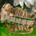 ロレックスデイトナ レインボー116595RBOW高品質コピー腕時計 18k砲金 - 画像 (4)