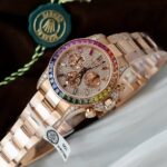 ロレックス デイトナスーパーコピー116595rbow cal.4130ムーブメント18k砲金 - 画像 (2)