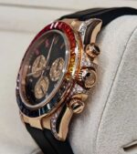 ロレックスデイトナ レインボースーパーコピー時計18K砲金 加重版153g - 画像 (4)