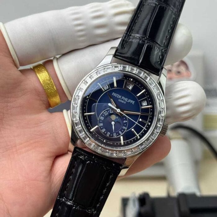 パテック フィリップ5205G-013コピー時計ダイヤモンドベゼル - 画像 (3)