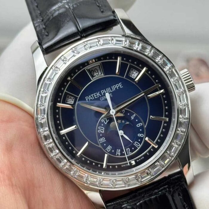 パテック フィリップ5205G-013コピー時計ダイヤモンドベゼル - 画像 (5)