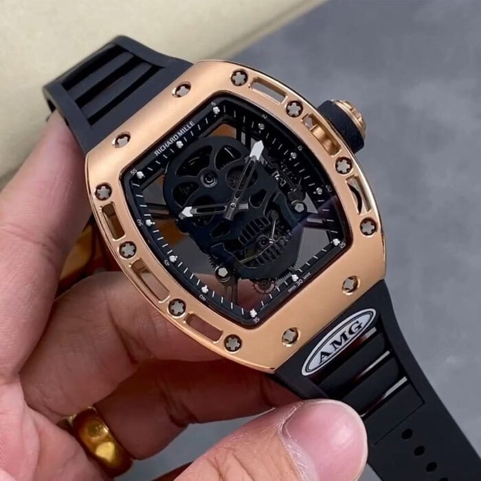 リシャール・ミルRM 052スーパーコピー18kローズゴールドトゥールビヨン - 画像 (1)