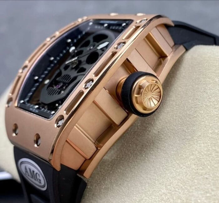 リシャール・ミルRM 052スーパーコピー18kローズゴールドトゥールビヨン - 画像 (5)
